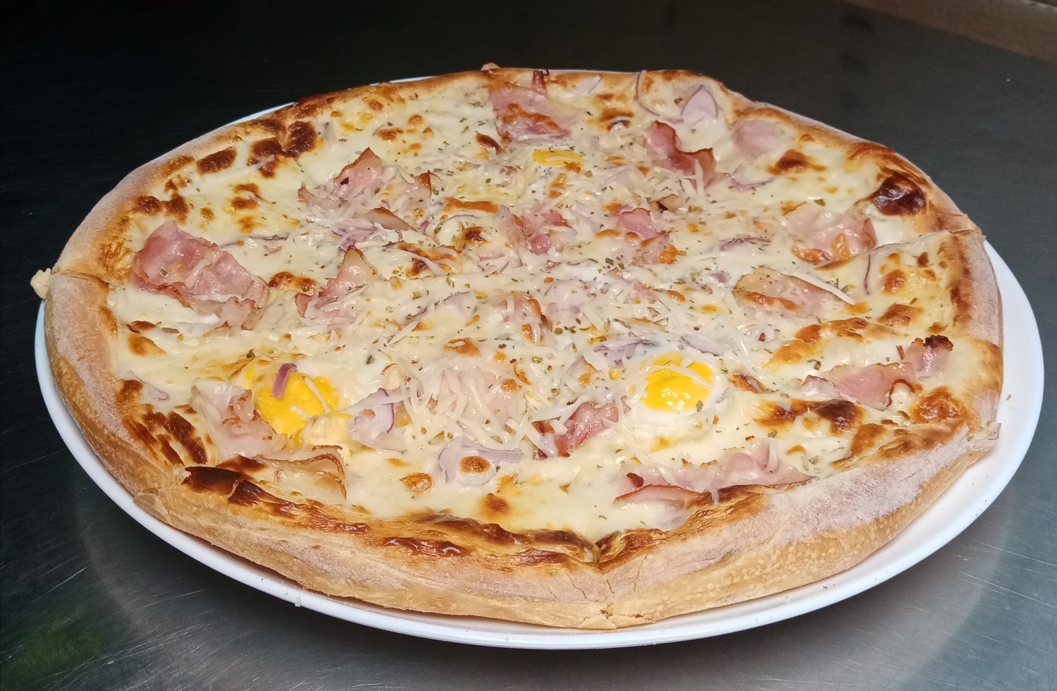 Пицца "Карбонара" Пицца "Карбонара"