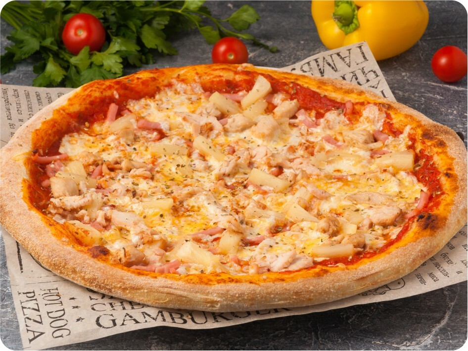 Пицца "Гавайская" Пицца "Гавайская"