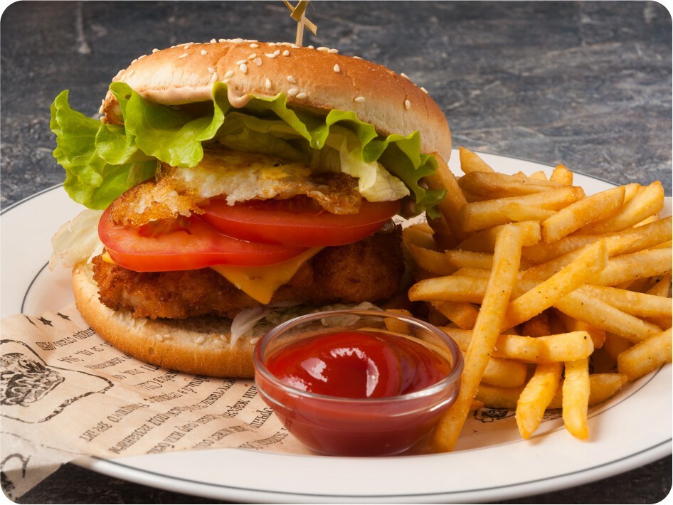 Чикенбургер "Цезарь" Чикенбургер "Цезарь"