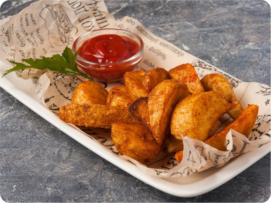 Картофельные дольки (150г) Картофельные дольки (150г)