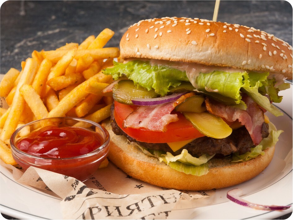 Чизбургер "BBQ" Чизбургер "BBQ"