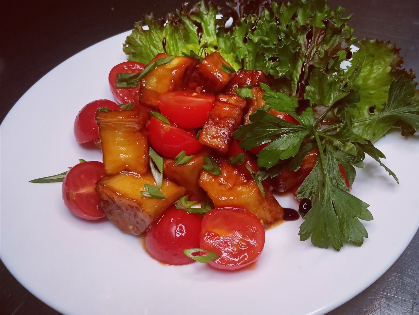 Теплый салат с баклажаном (220г) Теплый салат с баклажаном (220г)